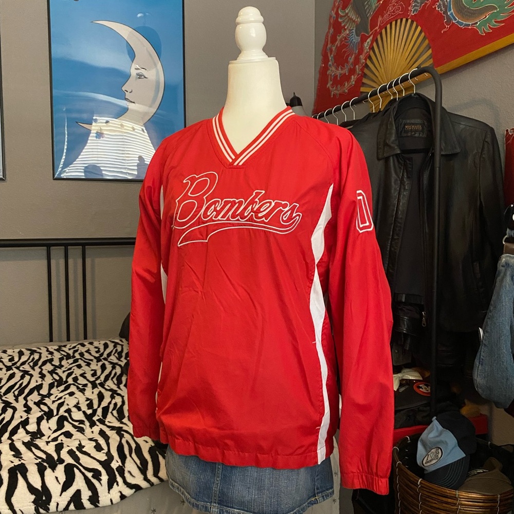 Sport-Tek Red Crewneck